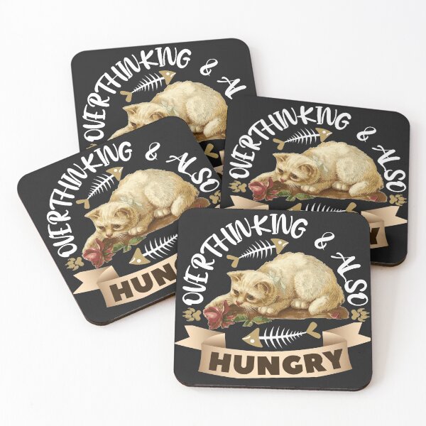 Item preview, Overthinking and also hungry designed and sold by dogcuddleralert.