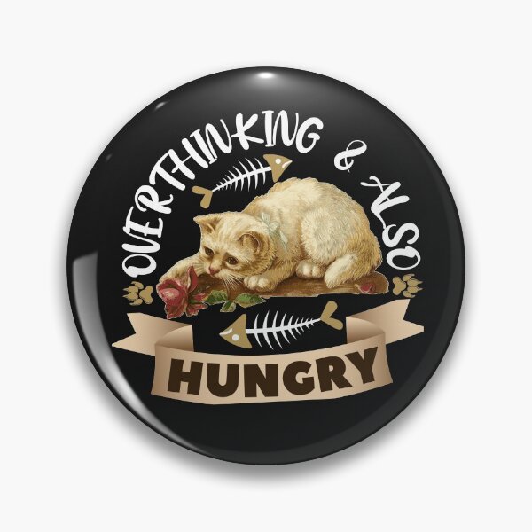 Item preview, Overthinking and also hungry designed and sold by dogcuddleralert.