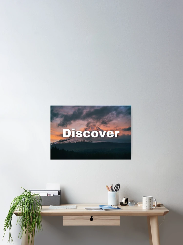Thumbnail 2 of 3, Poster, Discover designed and sold by RB Graphics.