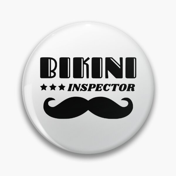 Artikelvorschau, Bikini Inspector Mustache entworfen und verkauft von OMdesigns93.