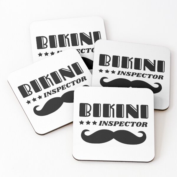 Item preview, Bikini Inspector Mustache designed and sold by OMdesigns93.