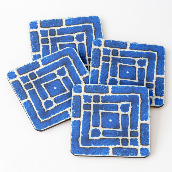 Item preview, A-MAZEing BLUE BRİCK WALL designed and sold by mister-john.