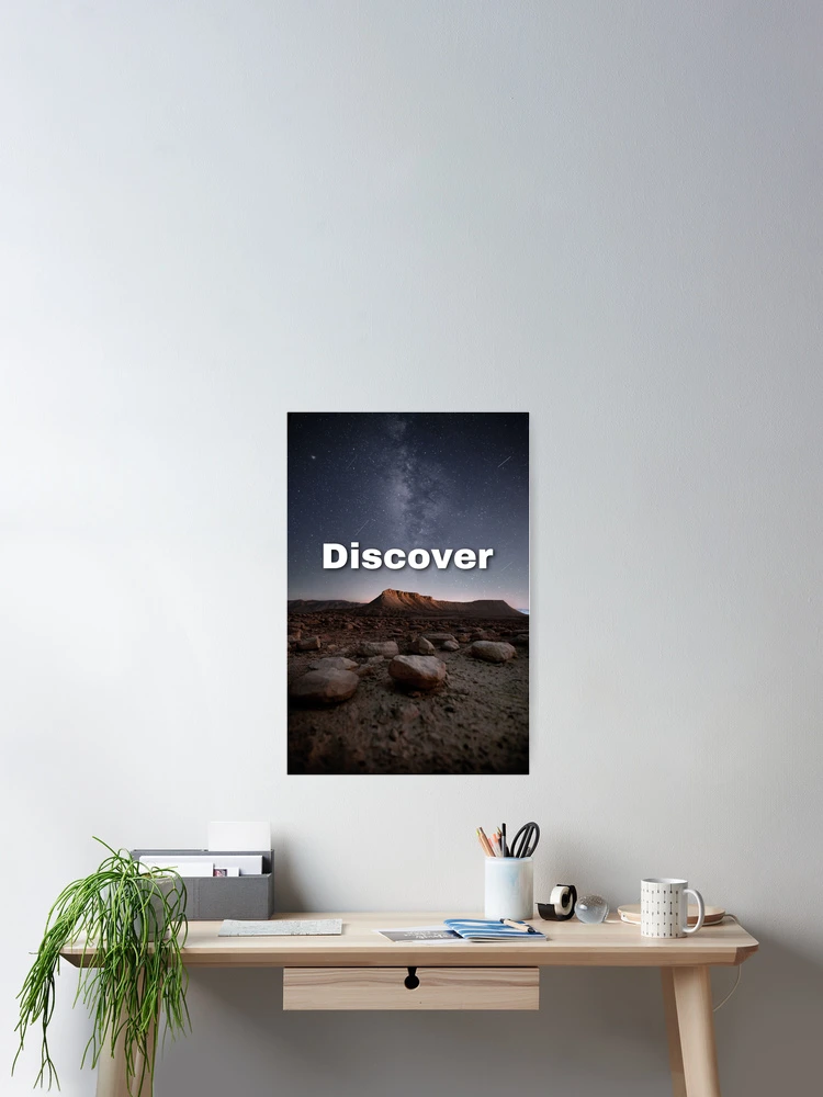 Thumbnail 2 of 3, Poster, Discover designed and sold by RB Graphics.