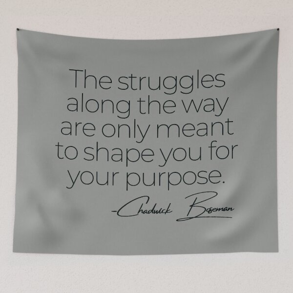 Item preview, Chadwick Boseman Quotes designed and sold by TonsPOD.