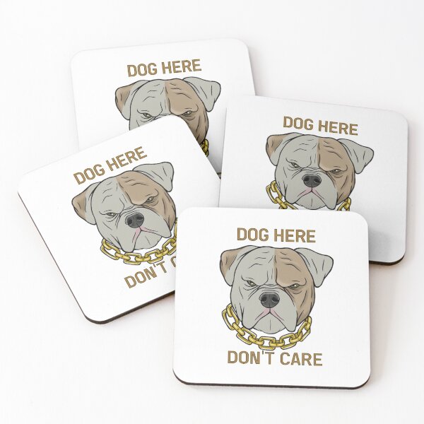 Item preview, Don't Care, Dog Here Pullover designed and sold by ussastore.
