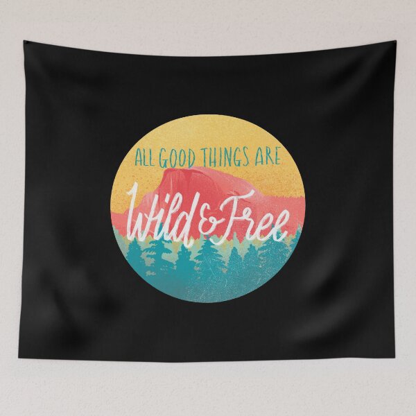 Item preview, Yosemite - Wild and Free designed and sold by HalpinDesign.