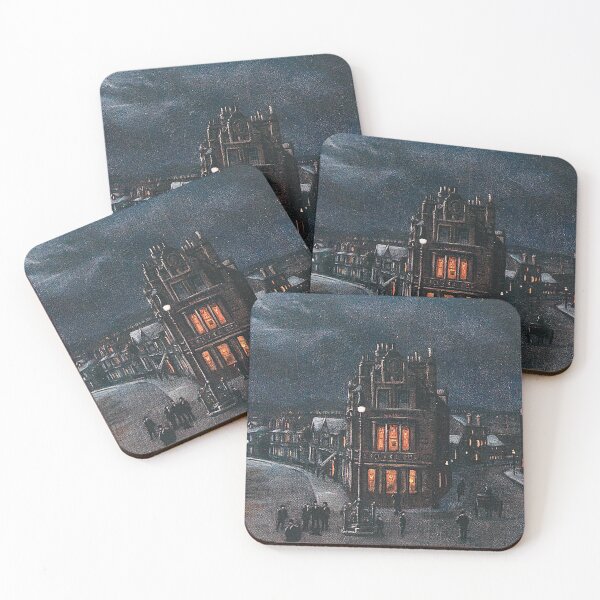 Item preview, Vintage Illustration of Bridge Street & Bourtree Place, Hawick designed and sold by yourscotborders.
