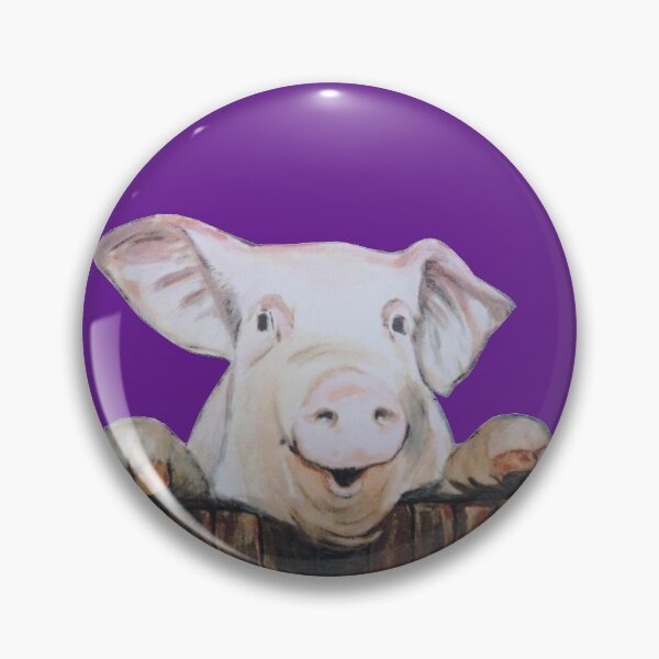 Artikelvorschau, Schwein Ferdinand Bauernhof Farm reinlich Haustier intelligent grunz entworfen und verkauft von G-M-Designs.
