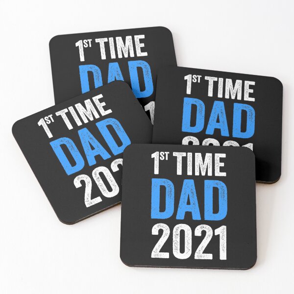 Item preview, First Time Dad 2021 designed and sold by azmndesigns.