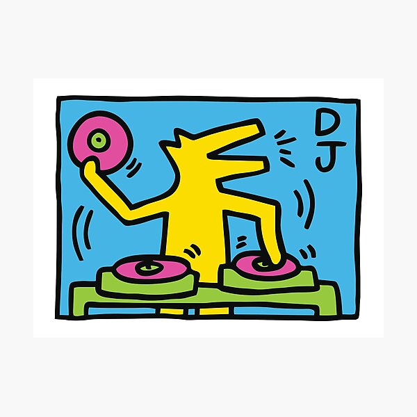 DJ Photographic Print
