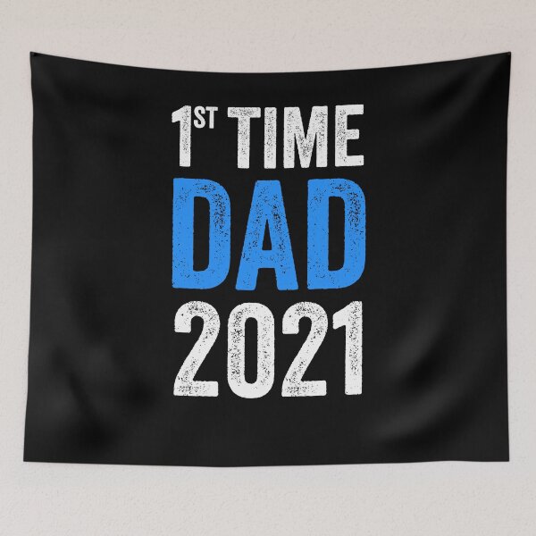 Item preview, First Time Dad 2021 designed and sold by azmndesigns.