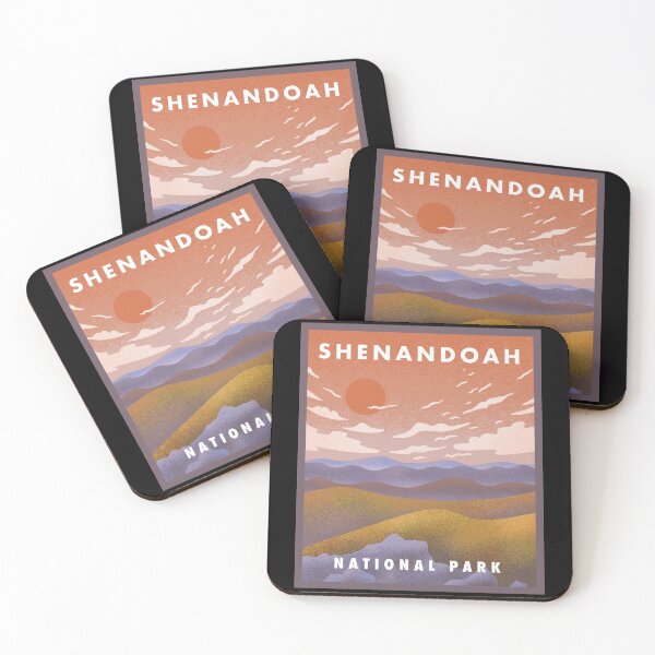 Item preview, Shenandoah National Park - Retro Sunset designed and sold by HalpinDesign.