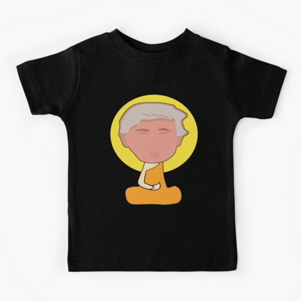 Donald trump as Buddha - trump buddha Kids T-Shirt