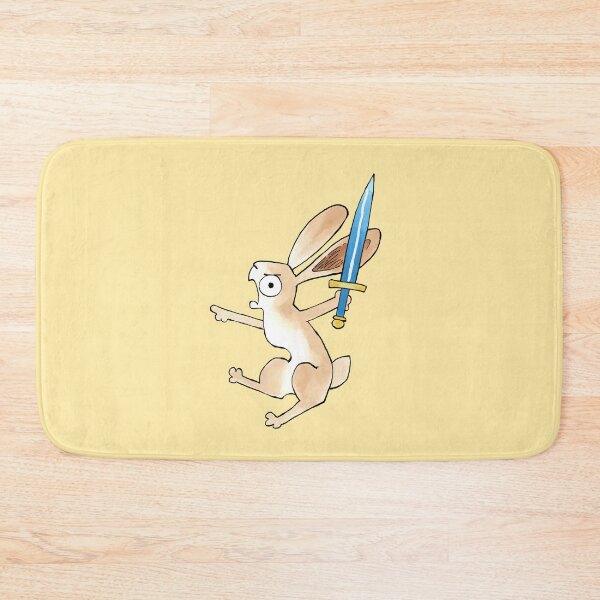 Item preview, Armed Medieval Rabbit - CUSTARD version designed and sold by Jackoburra.