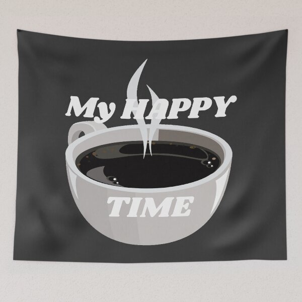Item preview, Coffee, My happy time #3 designed and sold by Hypnotees.