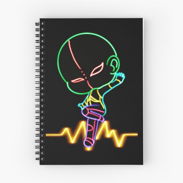 Item preview, Dancing dolls with neon lights on sound waves. designed and sold by Apostrophe8.
