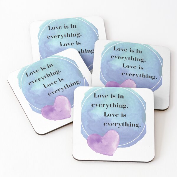 Item preview, Love is in everything. Love is everything designed and sold by ecogaiastore.