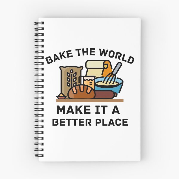 Item preview, Bake The World Make It A Better Place designed and sold by momsnpops.