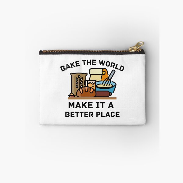 Item preview, Bake The World Make It A Better Place designed and sold by momsnpops.