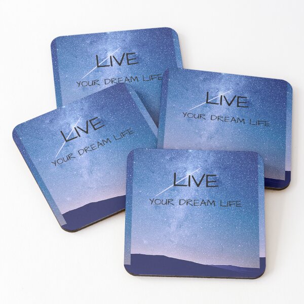 Item preview, Live your dream life shooting star designed and sold by Weather gifts .