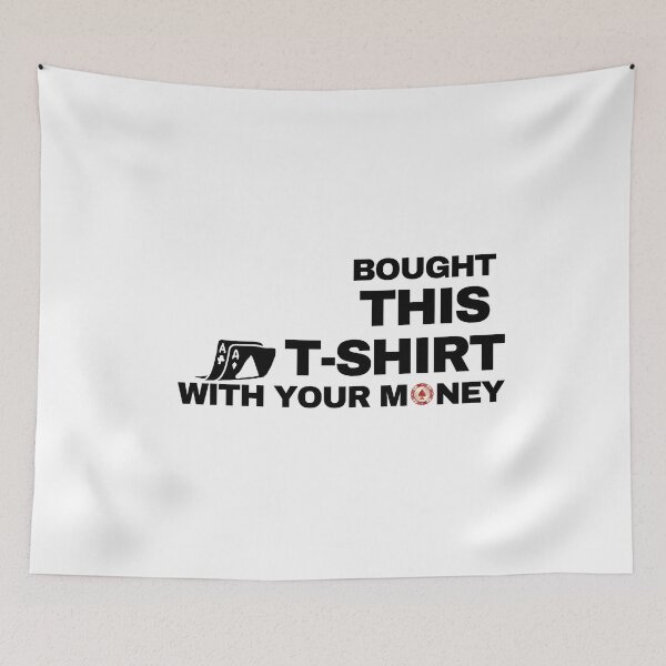 Item preview, Poker Money Shirt designed and sold by Zefix.