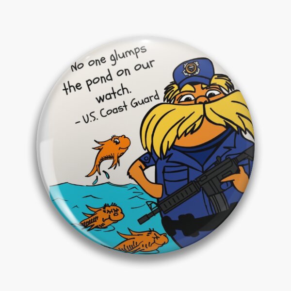 Item preview, Coast Guard - No One Glumps the Pond designed and sold by AlwaysReadyCltv.