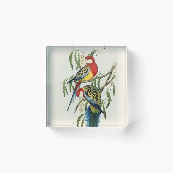 Item preview, Cute Vintage Parrots Tropical Vibes  designed and sold by ChinStore.