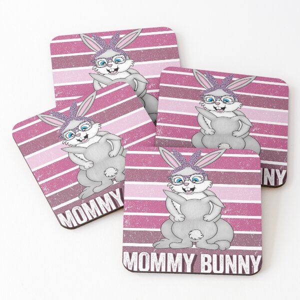 Item preview, Mommy Bunny, Vintage Rabbit Mom Gift , Mothers day Gift designed and sold by SaliDesigner.