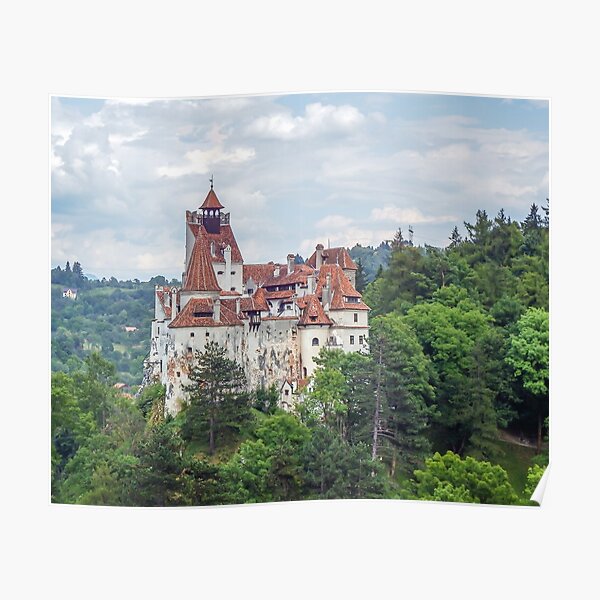 Bran Castle view Poster