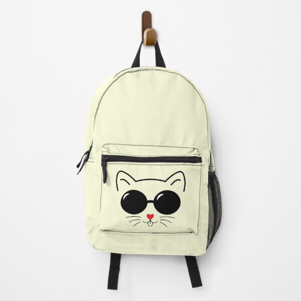 Item preview, cats wear glasses with red nose designed and sold by Hadeelsh.