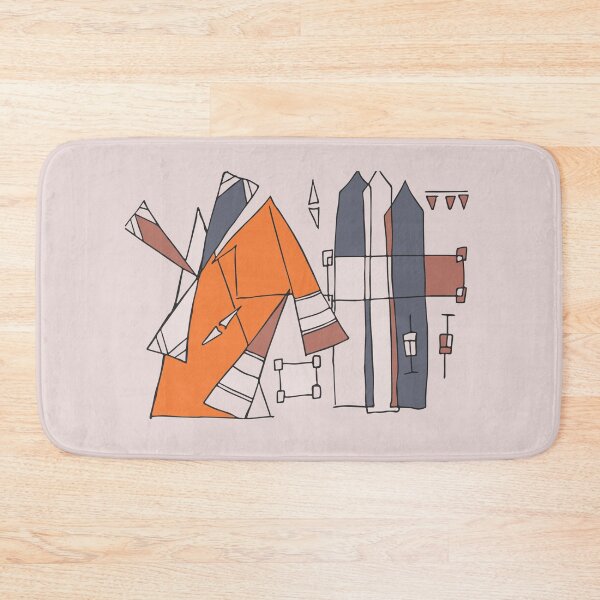 Item preview, abstraction of a country house designed and sold by Natairbrush.