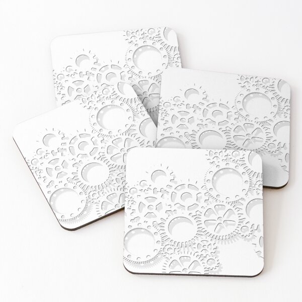 Item preview, White gears designed and sold by bbalint.