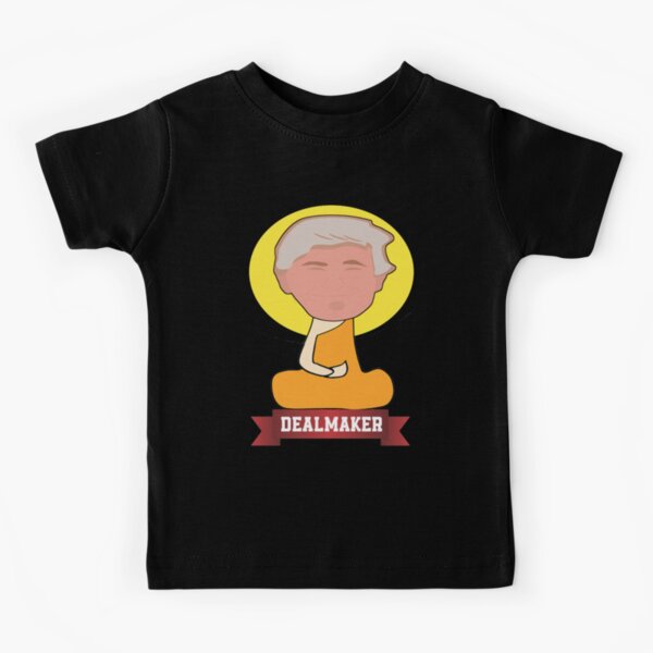 Donald trump as Buddha - trump Buddha Kids T-Shirt