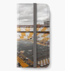 Bleed Orange and White iPhone Wallet/Case/Skin