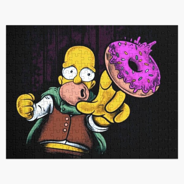 Homer Jigsaw Puzzles Redbubble