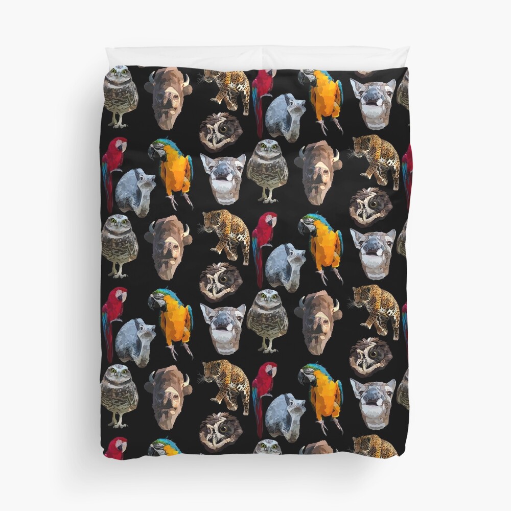 Mixed Species Duvet Cover