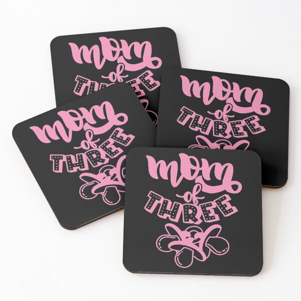 Item preview, Mom Of Three designed and sold by Qudkin.