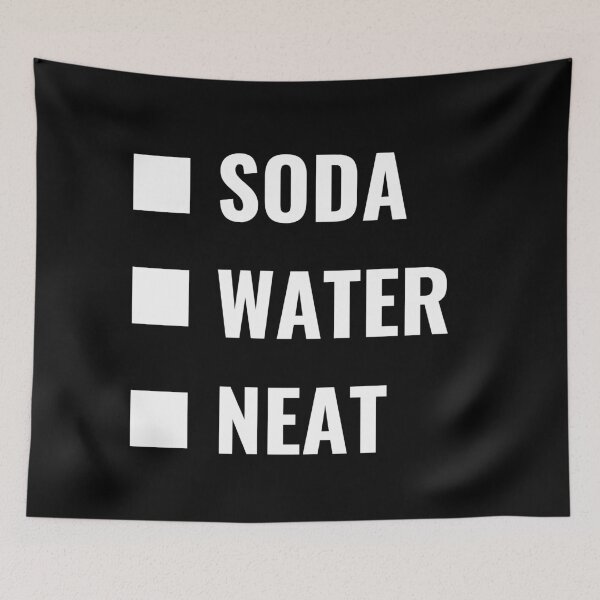 Item preview, Soda Water Neat designed and sold by fabrik-designs.