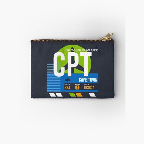 Item preview, Cape Town, South Africa (CPT) Airport Code Baggage Tag designed and sold by SLAG-Creative.