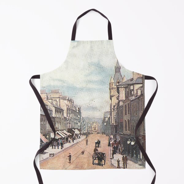Item preview, Vintage Illustration of High Street, Hawick designed and sold by yourscotborders.