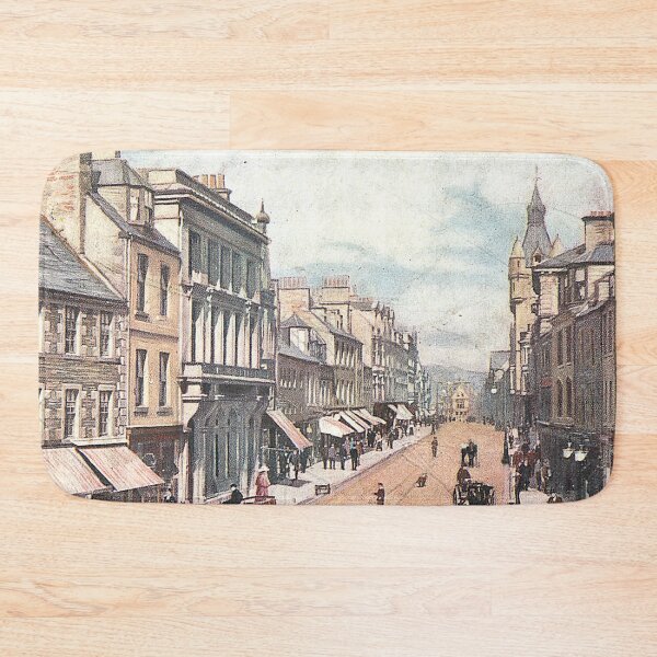 Item preview, Vintage Illustration of High Street, Hawick designed and sold by yourscotborders.