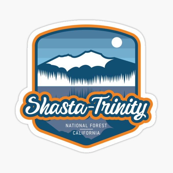 Shasta Trinity National Forest – California Sticker