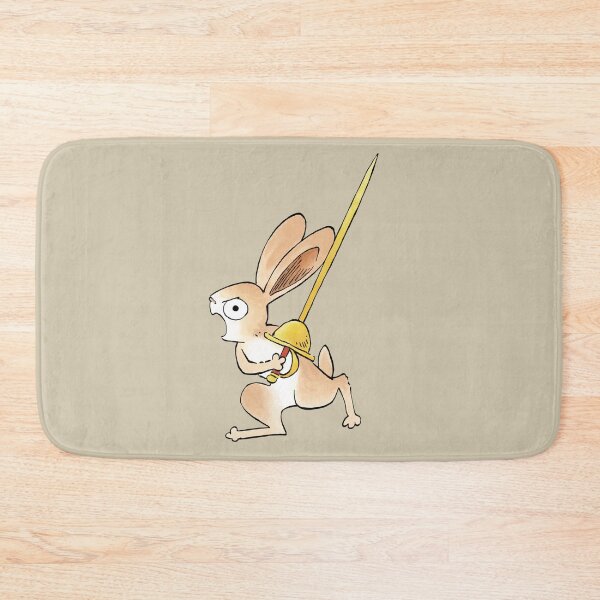 Item preview, Medieval Rabbit & Rapier - BEIGE version designed and sold by Jackoburra.