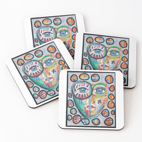 Item preview, faces designed and sold by KarineGiffoni.