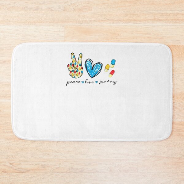 Item preview, Peace Love Pharmacy Funny Pharmacy Technican designed and sold by Catherine8899.