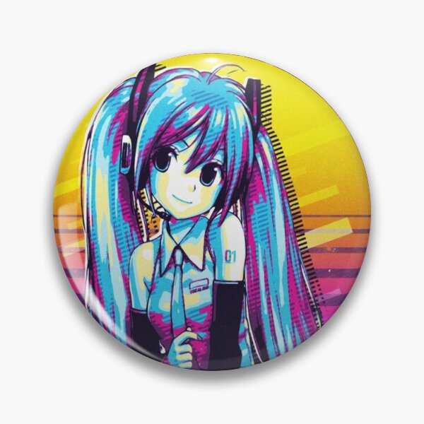 Item preview, Cute Vocaloid Hatsune Miku Retro designed and sold by MelanieOtiz.