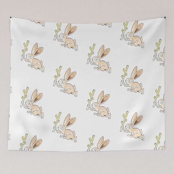 Item preview, Medieval Rabbit & Leek designed and sold by Jackoburra.