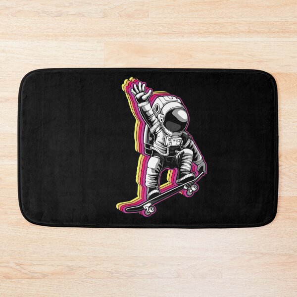 Item preview, Trippy Astronaut Skating designed and sold by ozumdesigns.