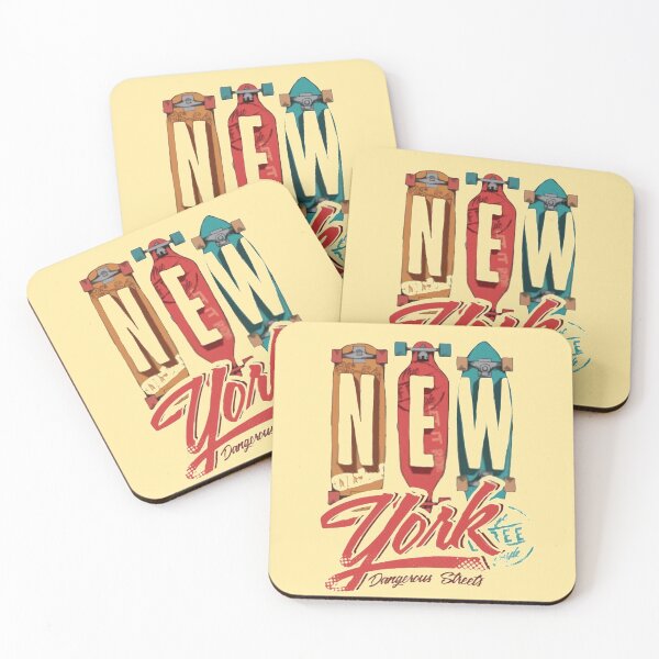 Item preview, New York dangerous streets illustration designed and sold by Sovik Goswami.