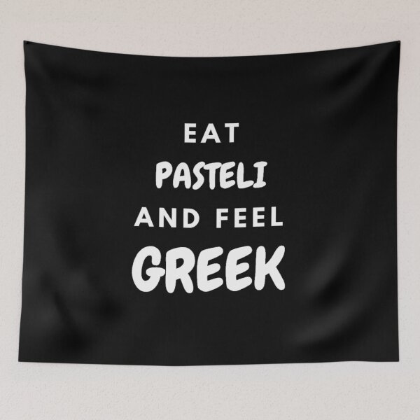 Item preview, Eat Pasteli and Feel Greek, Gifts, Apparel, Wall Art, Home Decor designed and sold by TheGreekGuy.